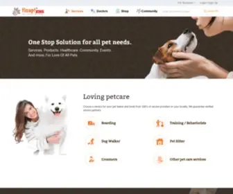 Floap.com(The one stop solution for all pet needs) Screenshot