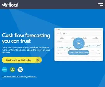 Floatapp.com(Float Cash Flow Forecasting Software) Screenshot