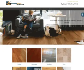 Floatingfloorsdirect.com.au(Flooring Shop & Installation Services in Hornsby) Screenshot