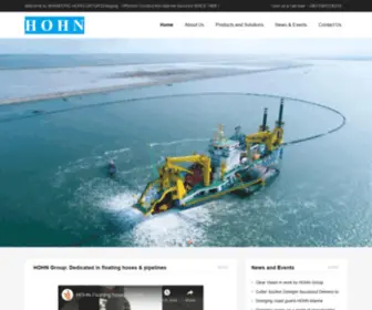 Floatinghosesllc.com(Marine floating hoses and dredging pipelines manufacturer) Screenshot