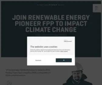 Floatingpowerplant.com(Join renewable energy pioneer FPP to impact climate change. Floating Power Plant) Screenshot