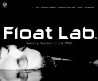 Floatlab.com(Sensory Deprivation Tank For Sale and Rent) Screenshot