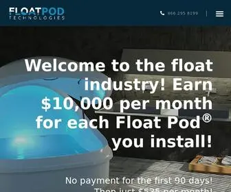 Floatpod.com(Float Pod) Screenshot