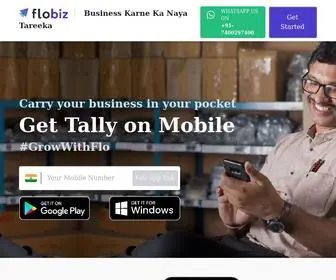 Flobiz.in(Tally on Mobile App for Tally ERP 9) Screenshot