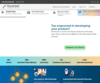 Flocareer.com(Technical Interview as a Service Company) Screenshot