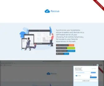 Floccus.org(Browser bookmarks sync) Screenshot