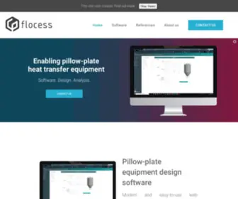 Flocess.de(Pillow-Plate Equipment Design Software) Screenshot