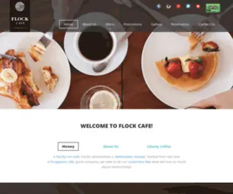 Flockcafe.com.sg(Flock) Screenshot