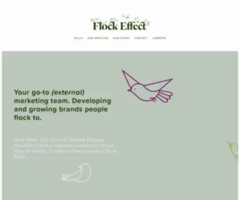 Flockeffect.com(Flock Effect) Screenshot