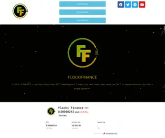 Flockifinance.com(FLOCKI FINANCE) Screenshot