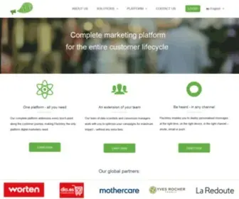 Flocktory.com(Омниканальная платформа автоматизации маркетинга и персонализации) Screenshot