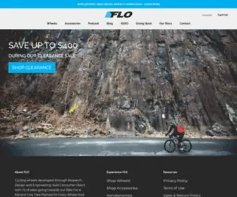 Flocycling.com(Carbon Fiber Wheels) Screenshot