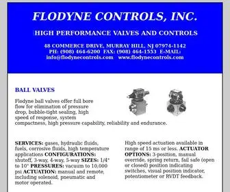 Flodynecontrols.com(Flodyne Controls) Screenshot