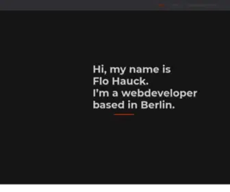 Flohauck.de(Flo Hauck) Screenshot