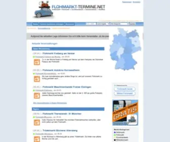 Flohmarkt-Termine.net(Flohmarkt Termine .net) Screenshot