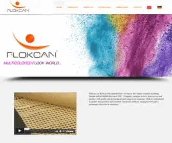 Flokcan.com(Flokcan Tekstil) Screenshot