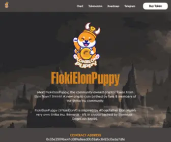 Flokielonpuppy.com(Floki Elon Puppy) Screenshot