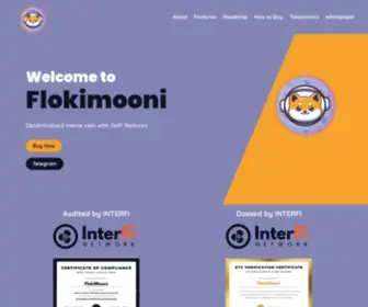 Flokimooni.com(Flokimooni) Screenshot