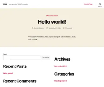 Flokishibakid.cc(Just another WordPress site) Screenshot