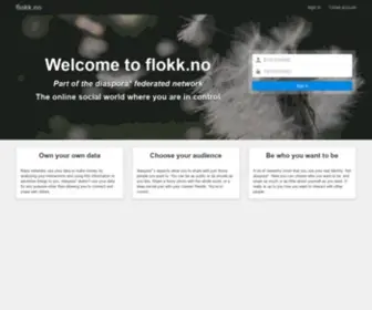 Flokk.no(Diaspora) Screenshot
