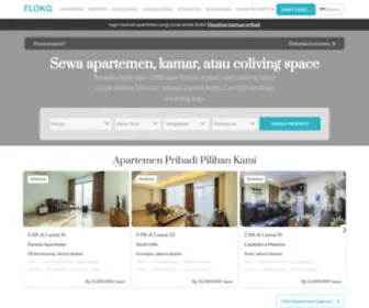 Flokq.com(Monthly Rental Coliving Space Jakarta) Screenshot