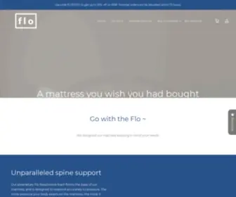 Flomattress.com(Flo Mattress) Screenshot