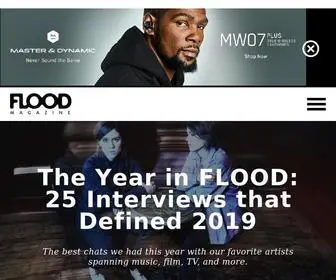 Floodmagazine.com(FLOOD) Screenshot