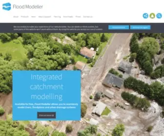 Floodmodeller.com(Flood Modeller) Screenshot