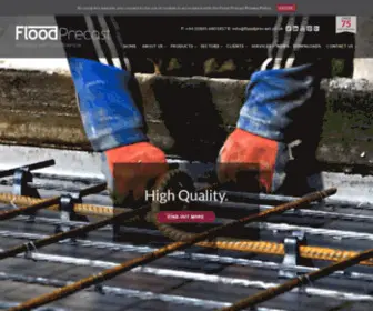 Floodprecast.co.uk(Precast Concrete Flooring Manufacturers) Screenshot