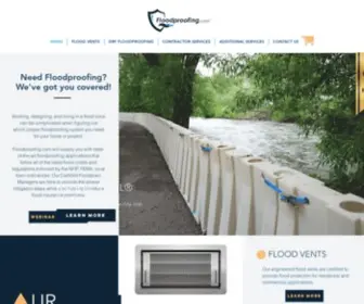 Floodproofing.com(Protection for the Unexpected) Screenshot