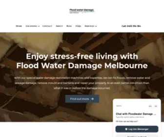 Floodwaterdamagemelbourne.com.au(Carpet Flood) Screenshot