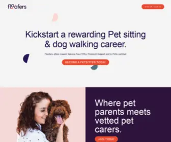 Floofers.com.au(Pet Sitting Melbourne) Screenshot