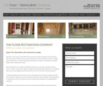 Floor-Restoration.co.uk(The Floor Restoration Company) Screenshot