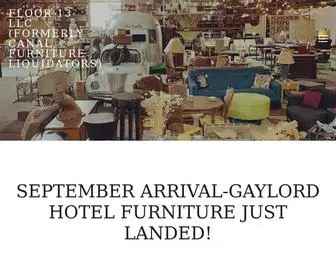 Floor13Nola.com(FLOOR 13 LLC (formerly Canal Furniture Liquidators)) Screenshot