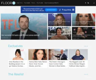 Floor8.com(Entertainment and celebrity lifestyle) Screenshot