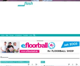 Floorballflash.at(Österreich) Screenshot