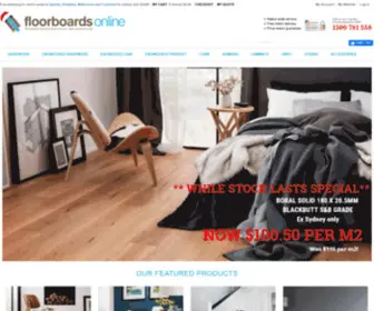 Floorboardsonline.com.au(Floorboards Online) Screenshot