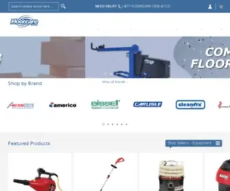 Floorcare.com(Floor care & cleaning equipment) Screenshot