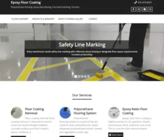 Floorcoatings.ca(Front Page) Screenshot