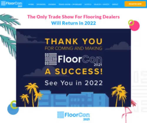 Floorcon2021.com(FloorCon 2021 in Sarasota) Screenshot