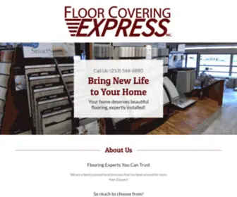 Floorcoveringexpress.com(Floor Covering Express) Screenshot