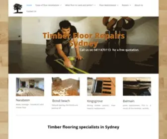 Floorexperts.com.au(Floor repair and floor sanding company) Screenshot