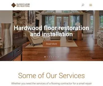 Floorfloorwerestore.com(Houston Hardwood Floor Installation & Refinishing) Screenshot