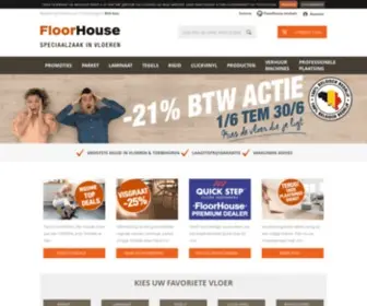 Floorhouse.be(Voor al uw vloeren) Screenshot