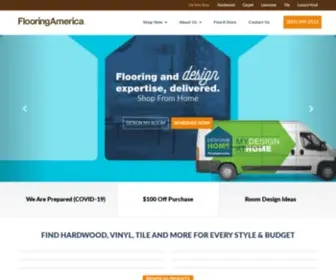 Flooringamerica.com(Shop Flooring in Vinyl) Screenshot