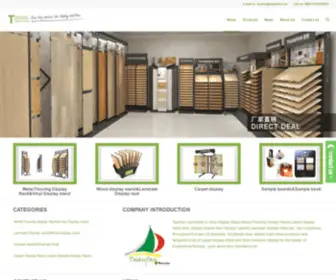 Flooringdisplaystand.com(Wood Flooring Tile Display Stand) Screenshot