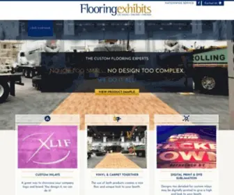 Flooringexhibits.com(Flooring Exhibits) Screenshot