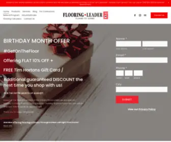 Flooringleader.com(Floors to Adore) Screenshot