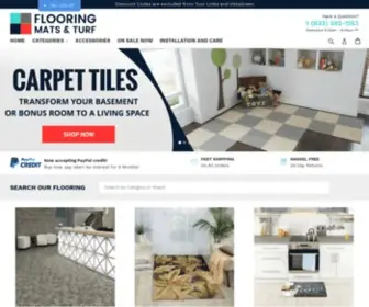 Flooringmatsandturf.com(Flooring Mats & Turf) Screenshot