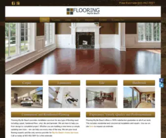 Flooringmyrtlebeach.com(Flooring Myrtle Beach) Screenshot